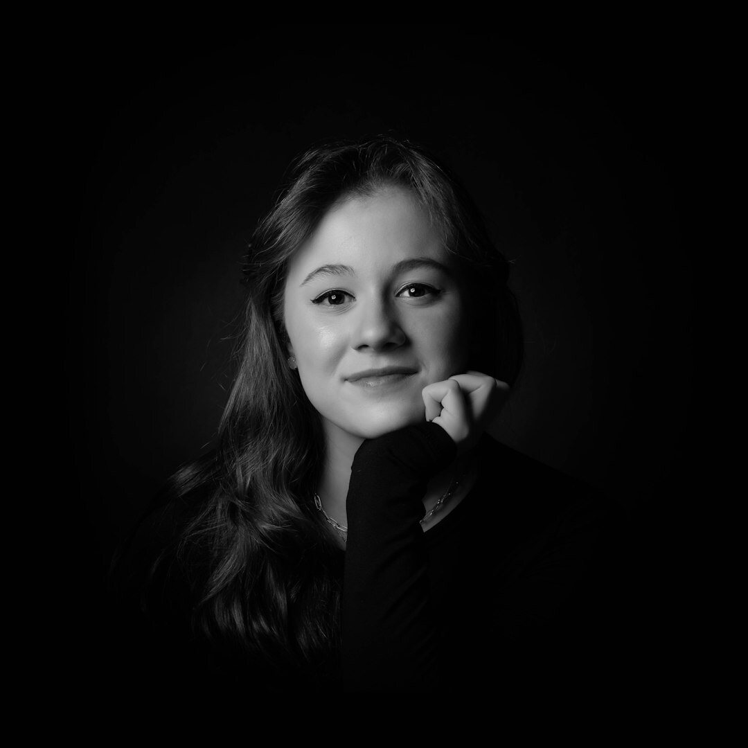Portrait of a female television producer in a studio